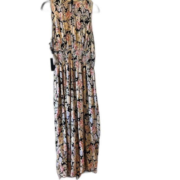 Black Tape Floral Jumpsuit - Size XL - NWT - Picture 2 of 6